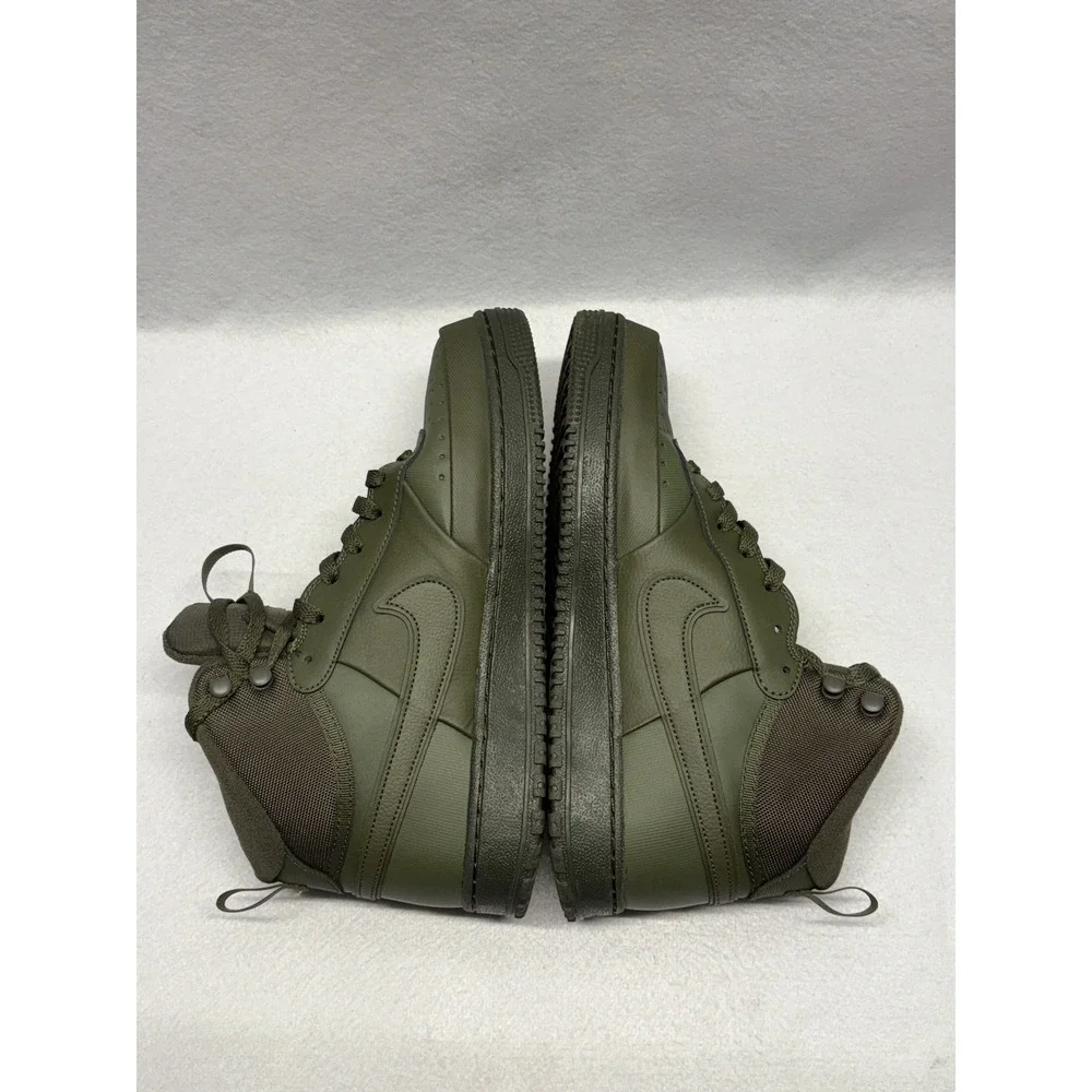Nike Court Vision Mid Winter Olive Green Mens Sneakers DR7882-300 Size 10
